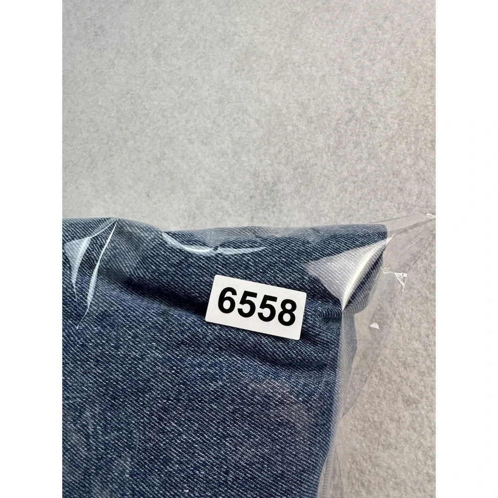 L.L. Bean Double L Natural Fit Jeans Mens 35 x 34 Blue‎ Fleece Lined Denim